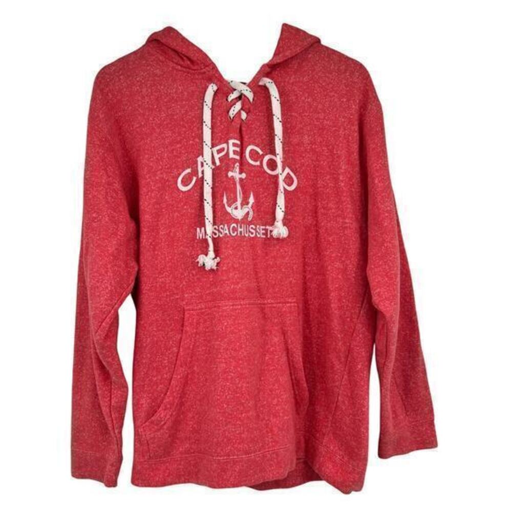 Coast Vintage Apparel Cape Cod Massachusetts pullover hoodie sweatshirt size XL
